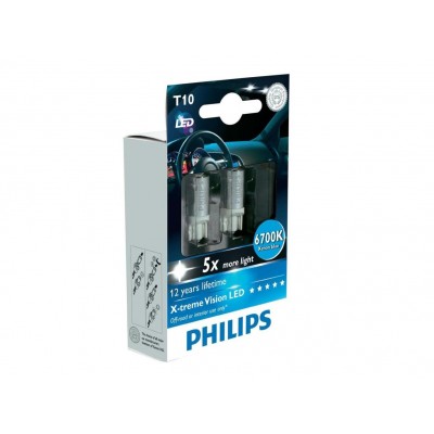 Philips LED T10 6700K X-TremeVision